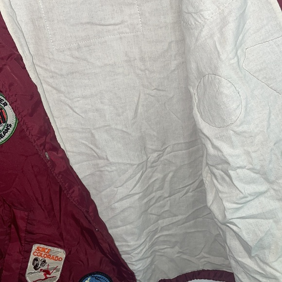 Vintage coaches jacket with patch work - Picture 12 of 12